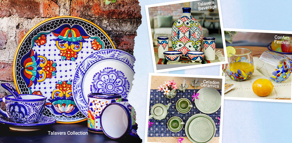 Platos llanos listos para enviar, platos de vajilla hechos en losa, juego  de seis platos de vajilla en seis colores. -  México