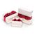 Cotton blouse, 'Mulberry Ruffles' - Asymmetrical Cut Burgundy Cotton Gauze Blouse (gift packaging) thumbnail