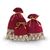 Pearl cluster earrings, 'Ginger Grapes' - Pearl cluster earrings (gift packaging) thumbnail